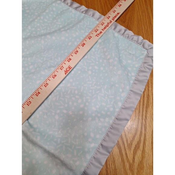 Lullaby Lane Pastel Plush SLOTH Lovey Security Blanket Satin Trim 24"ish Toy - Picture 5 of 9